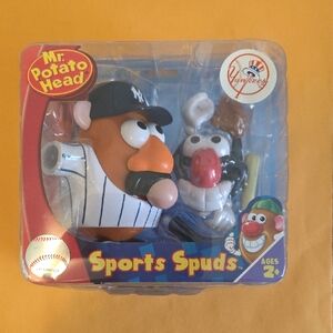 Original NY Yankees MLB Sports Spuds Mr Potato Head